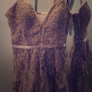 Pink sparkly dress from Jovani, size 14